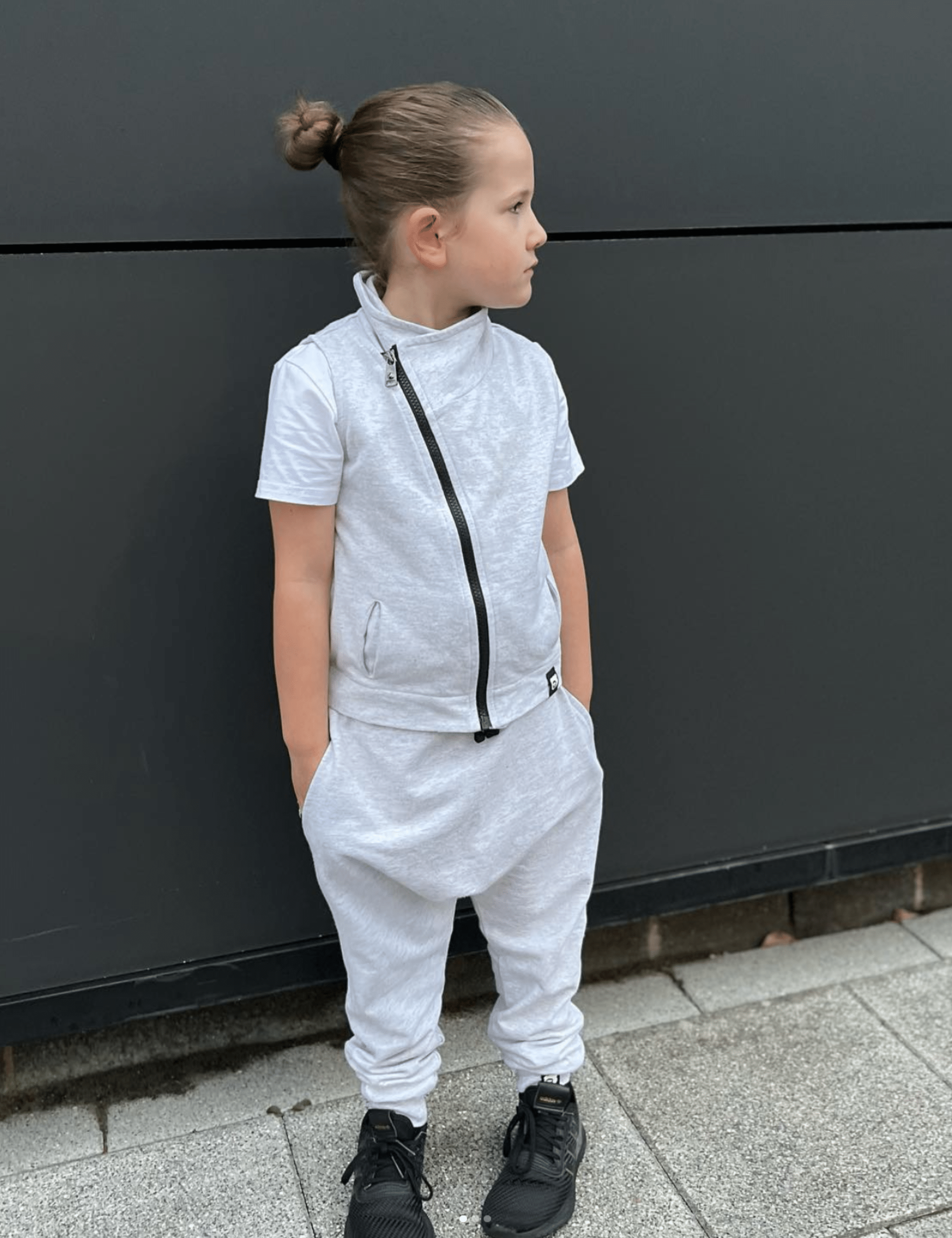Organic Terry Joggers - Grey Marl - The QT