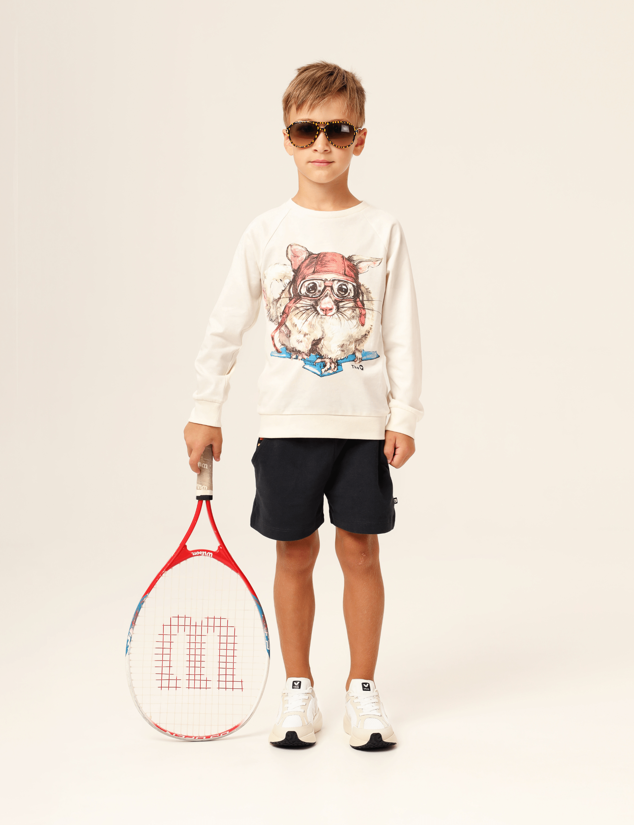 Organic Bermuda Shorts - Black Ink - The QT