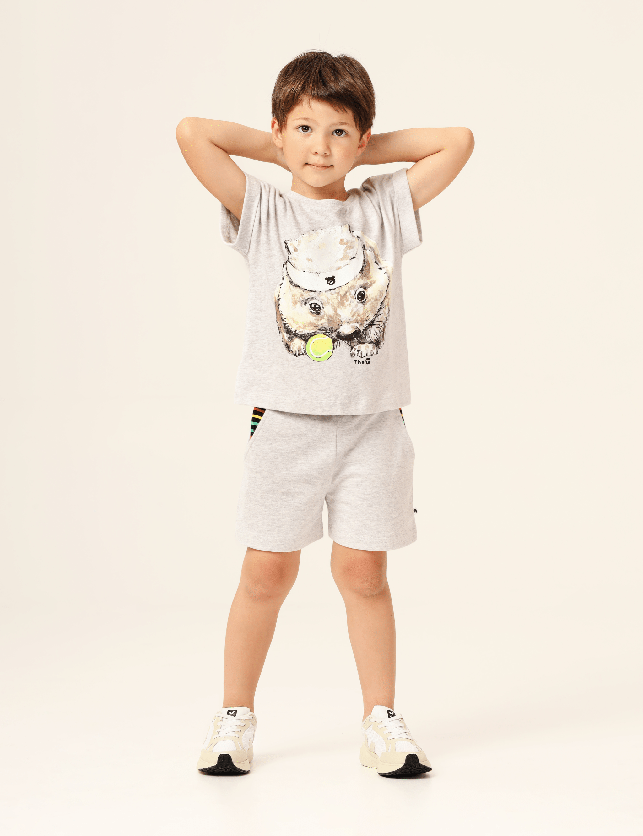Organic Cap Sleeve Tee - Wombat Tennis - The QT