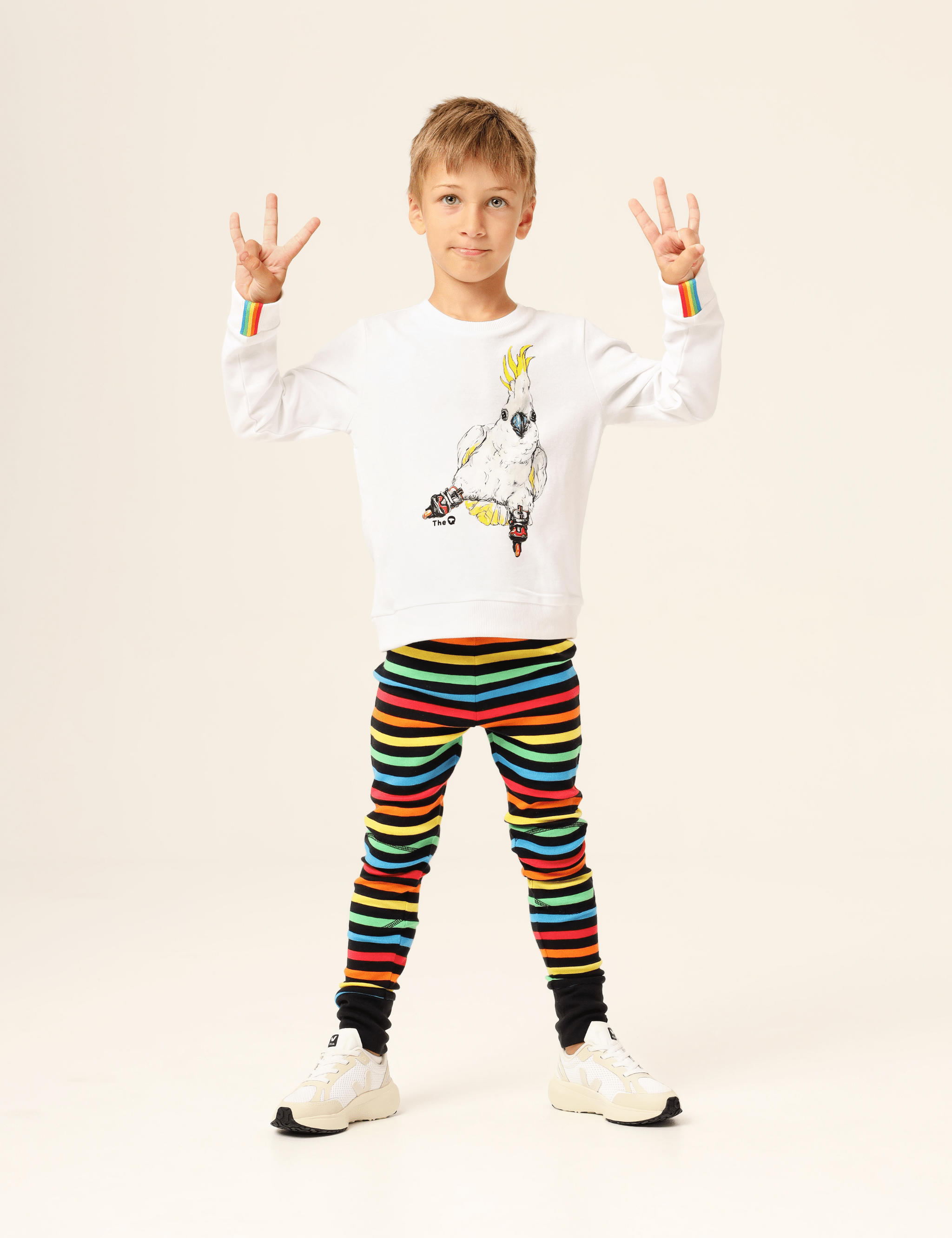 Organic Classic Sweatshirt - Skating Cockatoo - The QT