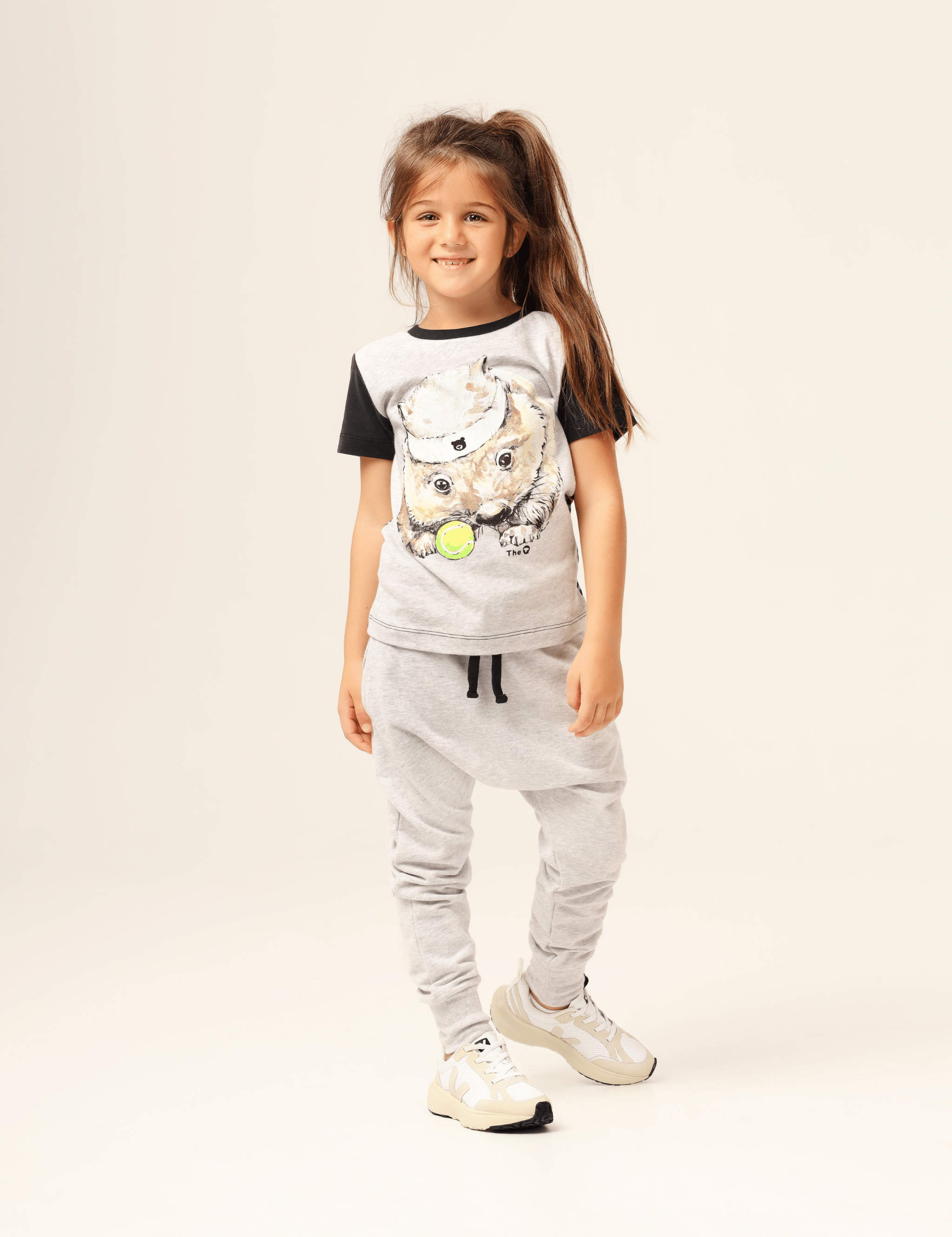Organic Terry Joggers - Grey Marl - The QT