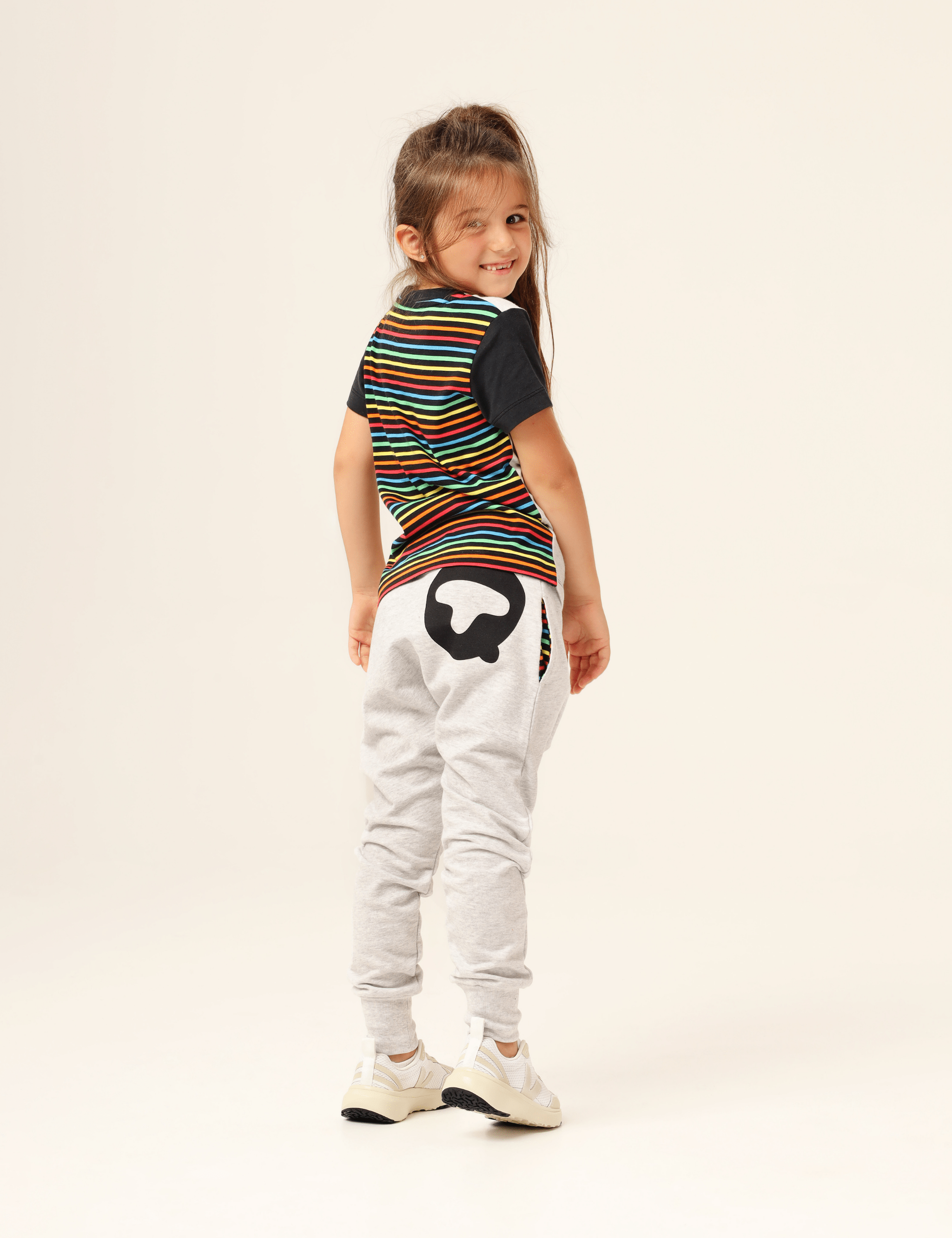 Organic Terry Joggers - Grey Marl - The QT