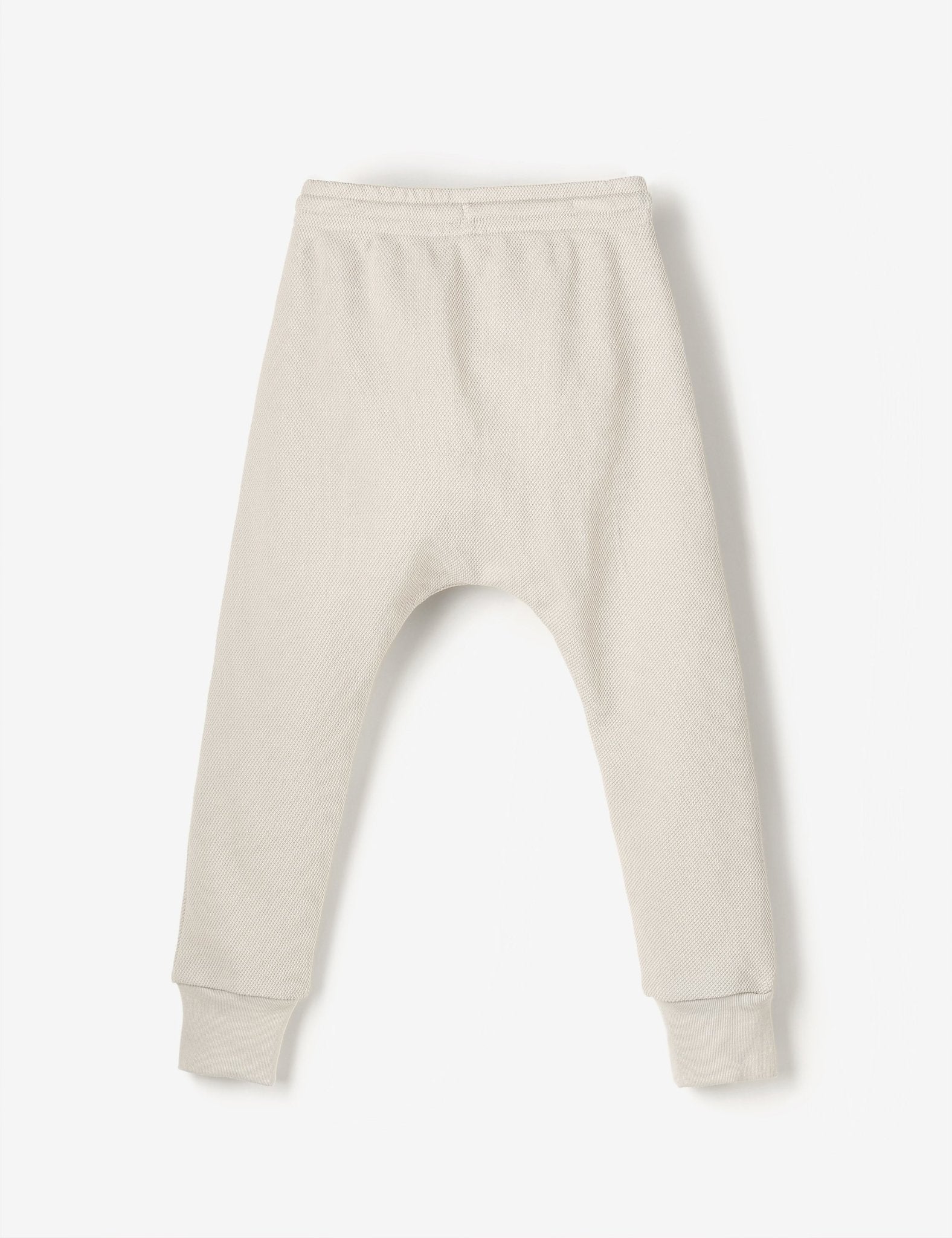 Organic Knee Patch Terry Joggers - Nimbus Cloud - The QT