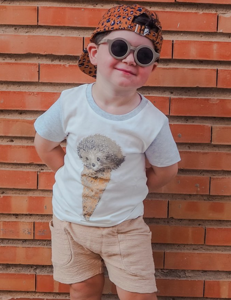 Organic Classic Tee - Ice Cream Hedgie