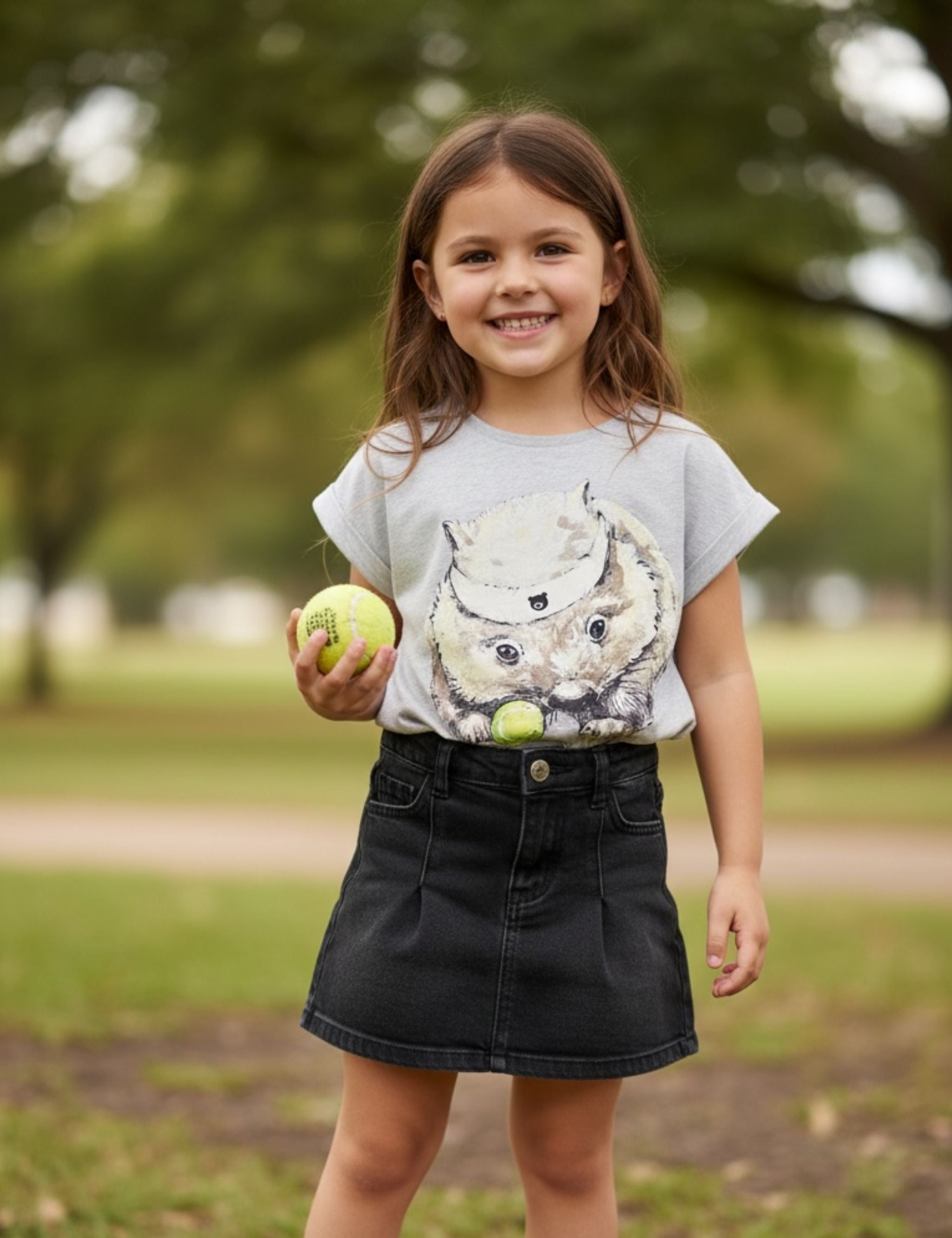 Organic Cap Sleeve Tee - Wombat Tennis