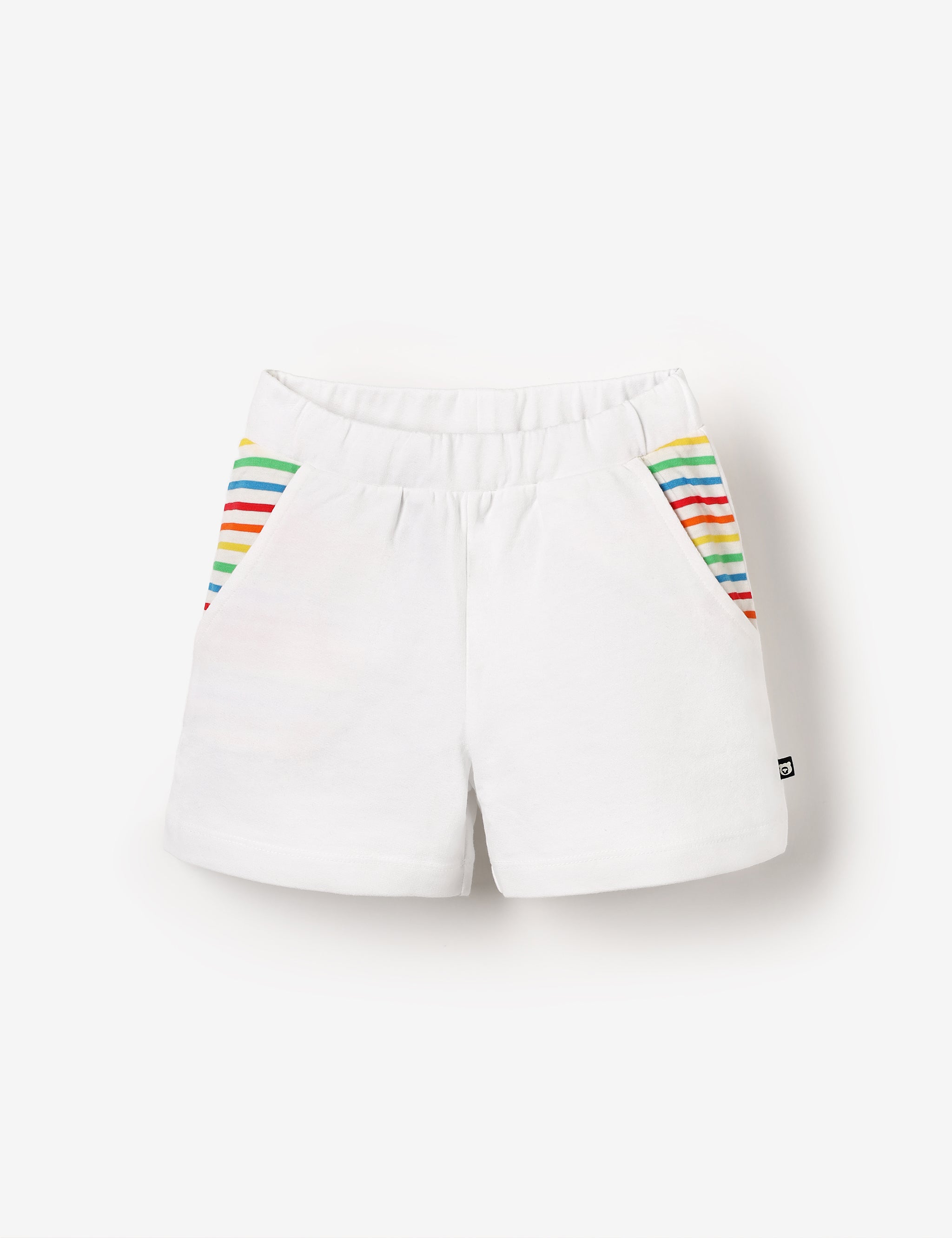 Organic Bermuda Shorts - Soft White