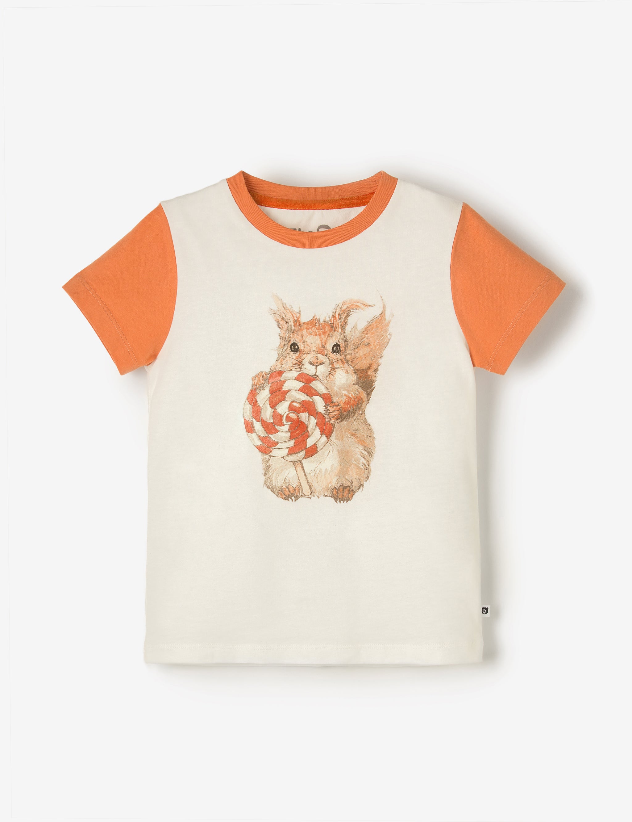 Organic Classic Tee - Lolly Squirrel