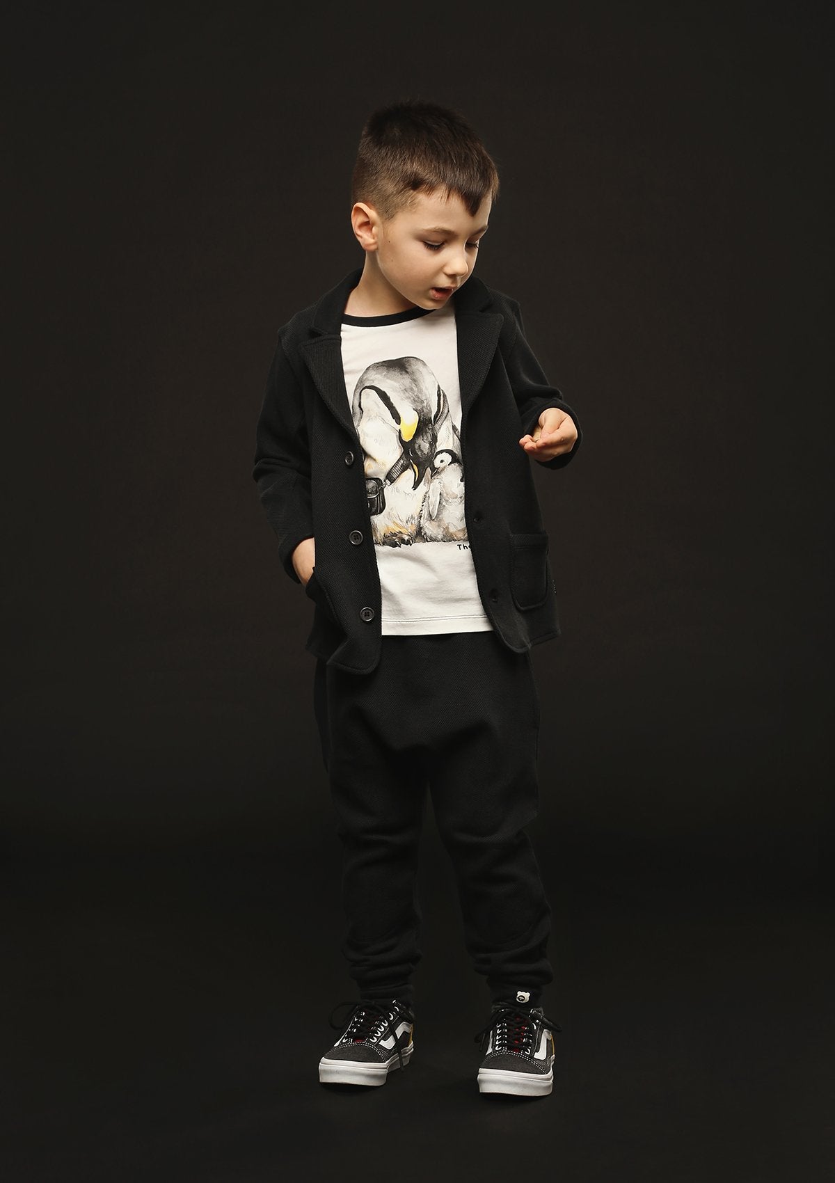 Organic Classic Tee - Penguin Cuddle