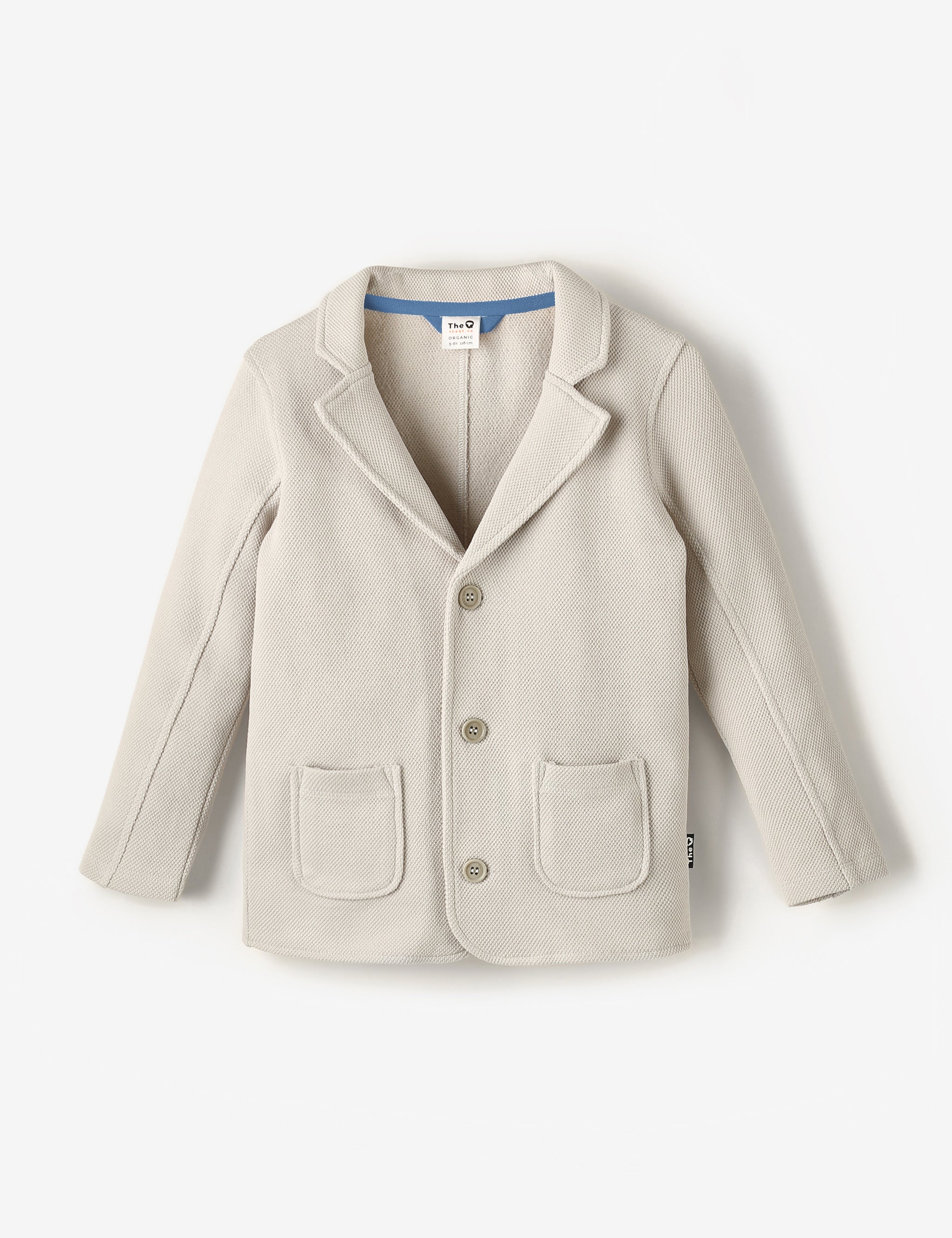 Organic Cosy Terry Blazer - Nimbus Cloud