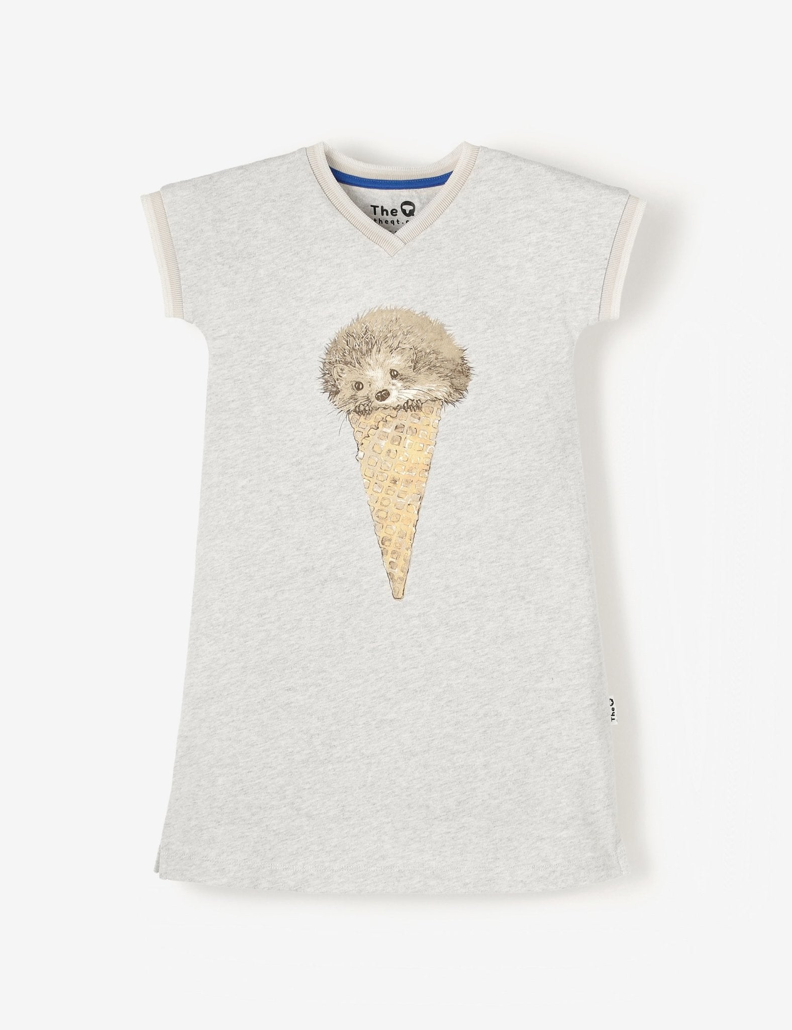 Cap Sleeve Dress - Ice Cream Hedgie - The QT